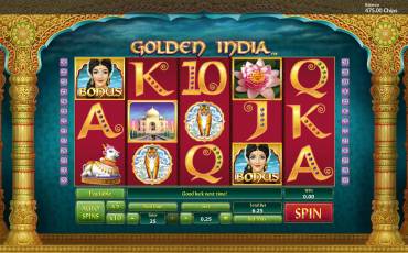 Golden India slot