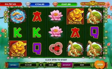 Golden Money Frog slot