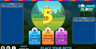 Golfing Glory: Slot machine