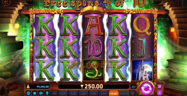 Great Book of Magic Deluxe: Free spins