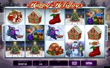 Happy Holidays slot