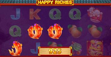 Happy Riches: Winnings