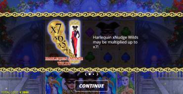 Harlequin Carnival: Free spins and/or respins