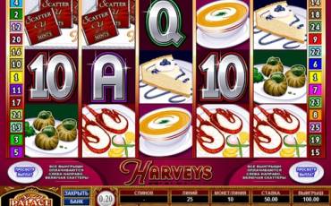 Harveys slot