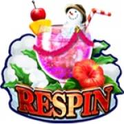 Respin symbol in Hawaiian Dream XMas slot