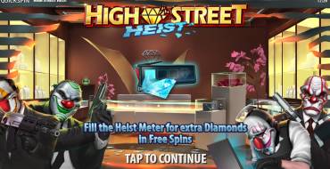 High Street Heist: Slot machine