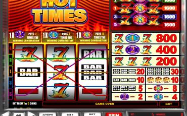 Hot Times slot