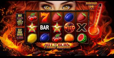 Hot to Burn – 7 Deadly Free Spins: Slot machine