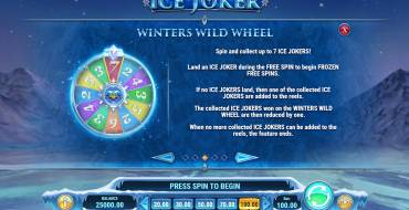 Ice Joker: Bonus games