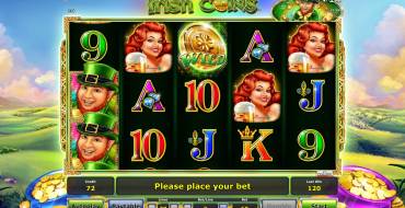 Irish Coins: Slot machine