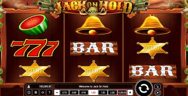 Jack on Hold: Slot machine