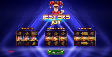 Jesters Joy: Slot machine