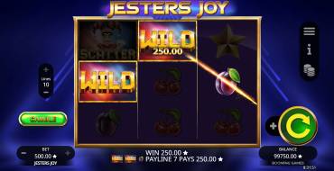 Jesters Joy: Winnings