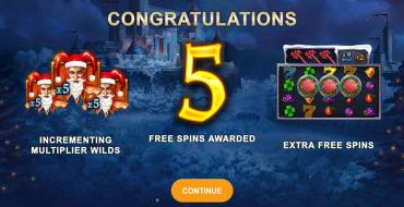 Joker Times Xmas: Free spins and/or respins