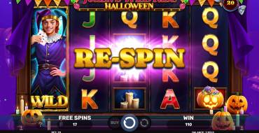 Joker’s Wild Ride – Halloween: Respins during freespins