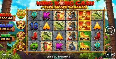 King Kong Cash Even Bigger Bananas: Slot machine