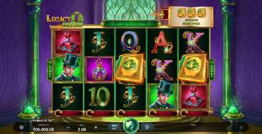 Legacy of Oz Hyperspins: Slot machine