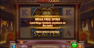 Legion Gold: Free spins