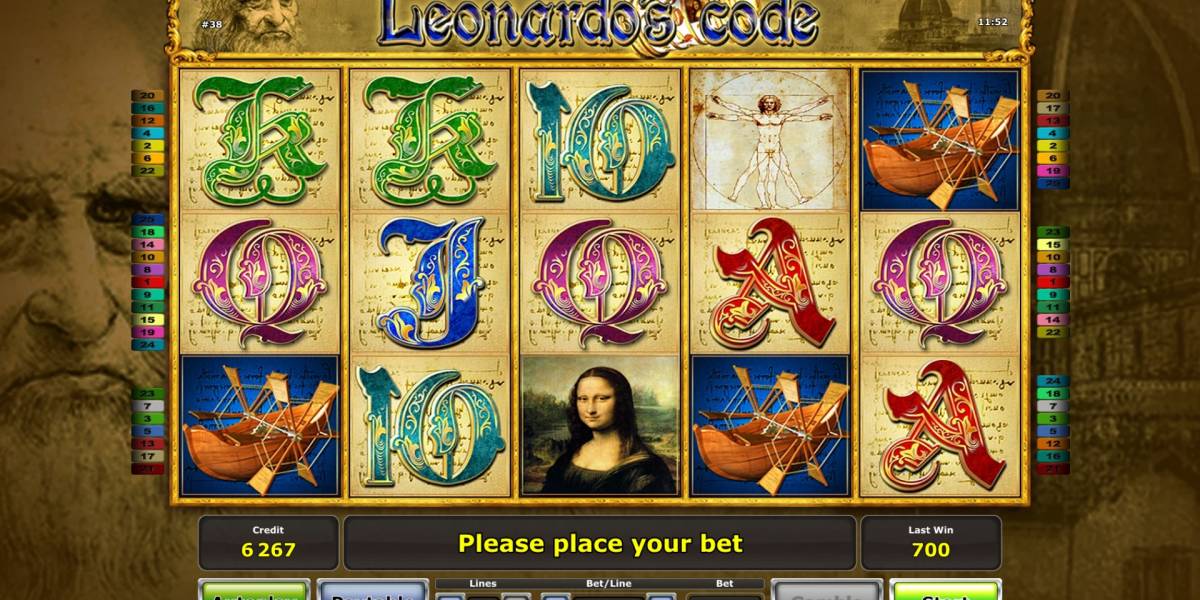 Leonardo’s Code slot