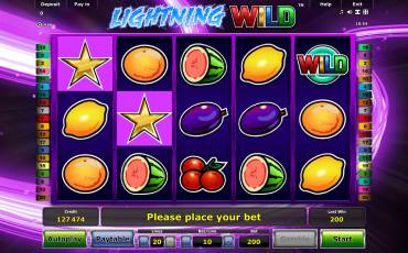 Lightning Wild slot