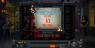 Los Muertos: Free spins