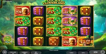 Lucky Cloverland Dice: Slot machine