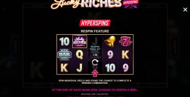 Lucky Riches Hyperspins: Bonuses