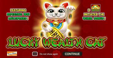 Lucky Wealth Cat: Unique features