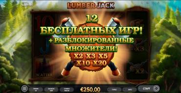 Lumber Jack: Free spins and/or respins