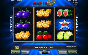 Magic 27 slot