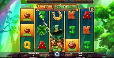 Magical Leprechaun: Free spins