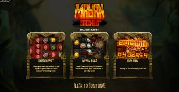 Mayan Stackways: Slot machine