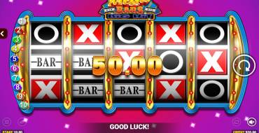 Mega Bars: Big Hit Jackpot King: Winnings