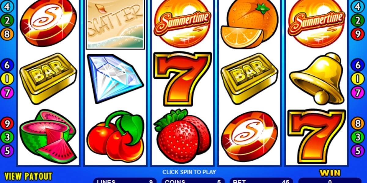 Mega Moolah Summertime – Progressive slot