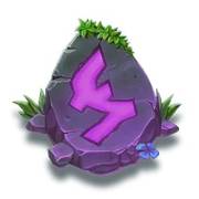 The Purple Rune symbol in Merlin Realm of Charm slot