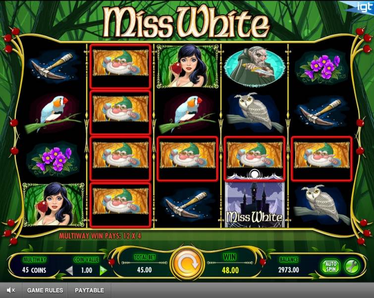 Miss White slot
