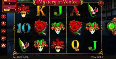 Mystery Of Venice: Slot machine