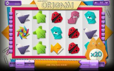 Origami slot