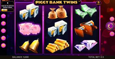 Piggy Bank Twins: Slot machine