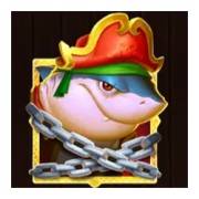 Scatter symbol in Pirate Sharky slot