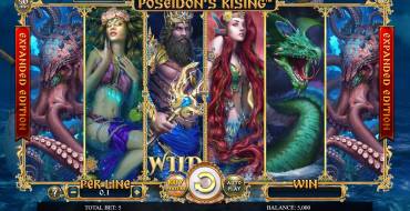 Poseidon's Rising Expanded Edition: Slot machine