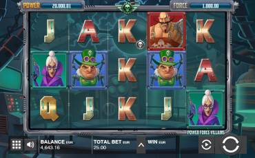 Power Force Villains slot