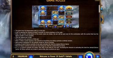 Power of Gods: Valhalla: Rules