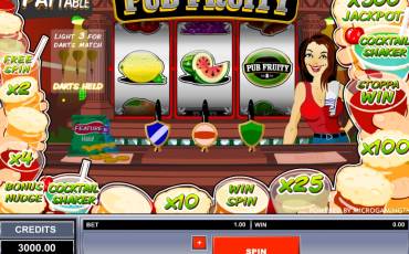 Pub Fruity slot