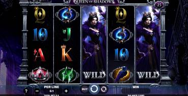 Queen Of Shadows: Slot machine