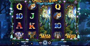 Queen Of The Forest – Night Whispers: Slot machine