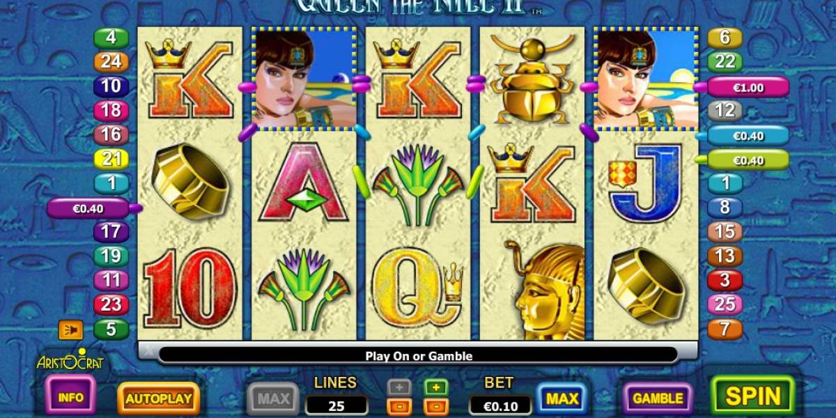 Queen of the Nile II slot