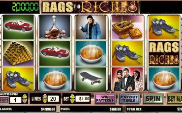 Rags to Riches slot