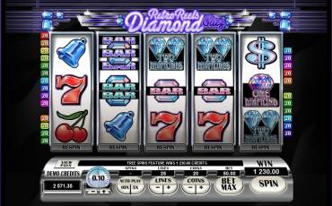 Retro Reels – Diamond Glitz slot