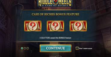 Riddle Reels: A Case of Riches: Theme